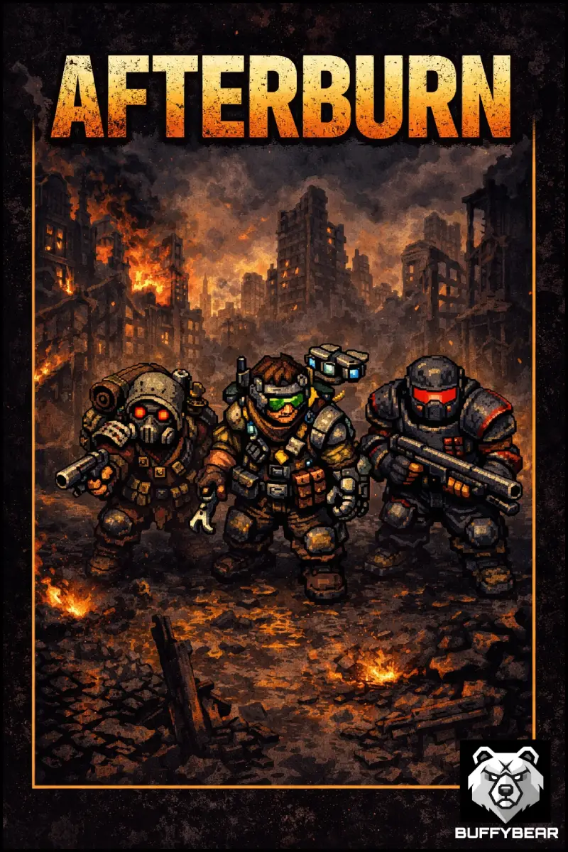 Afterburn Poster Konzept Afterburn Poster Konzept