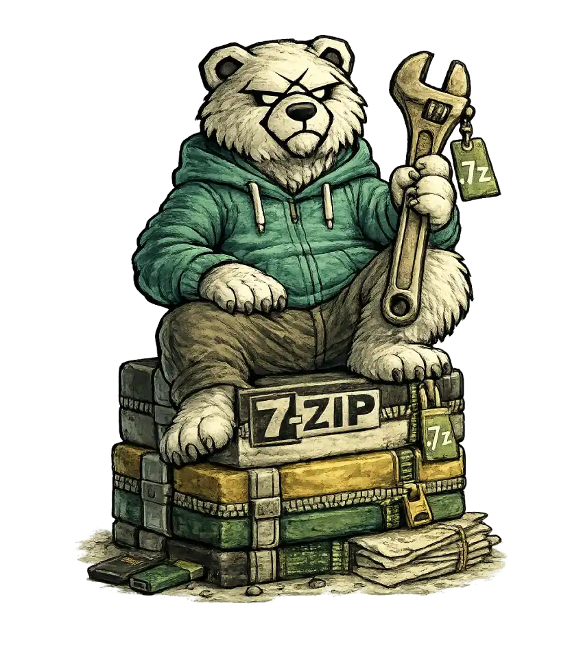 BuffyBear empfiehlt 7-ZIP