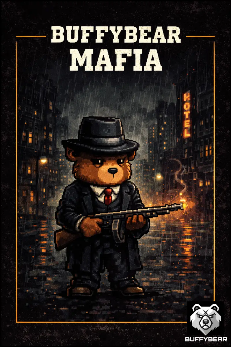 BuffyBear Mafia Poster Konzept BuffyBear Mafia Poster Konzept