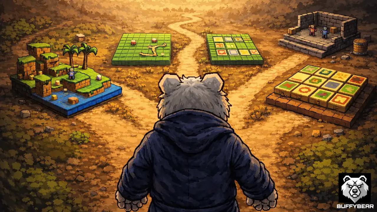 BuffyBear - Warum ich mich intensiv mit Game-Engines beschäftige – und bewusst klein anfange