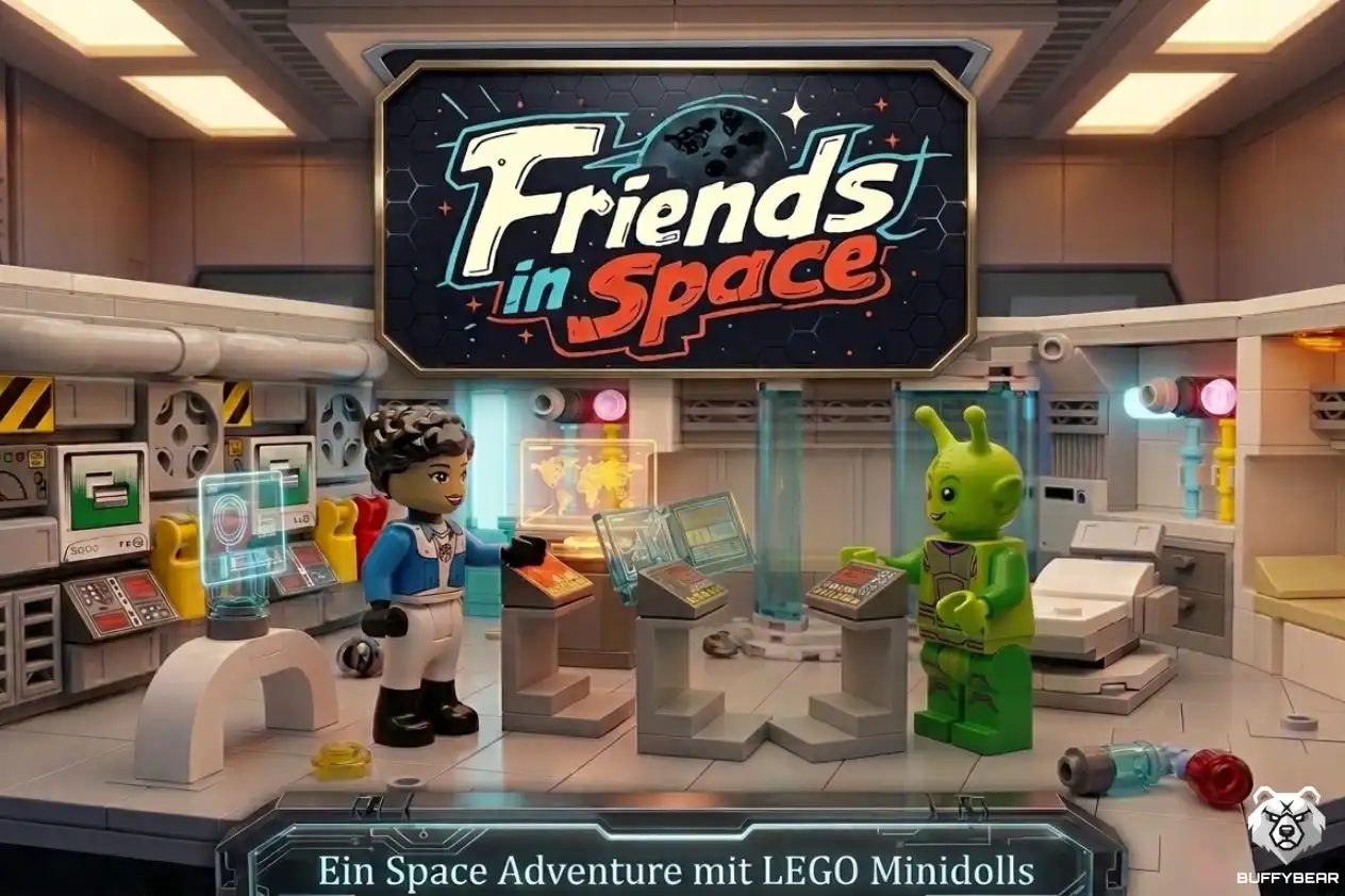 BuffyBear: Friends in Space - Ein LEGO Adventure im Weltraum mit LEGO Minidolls