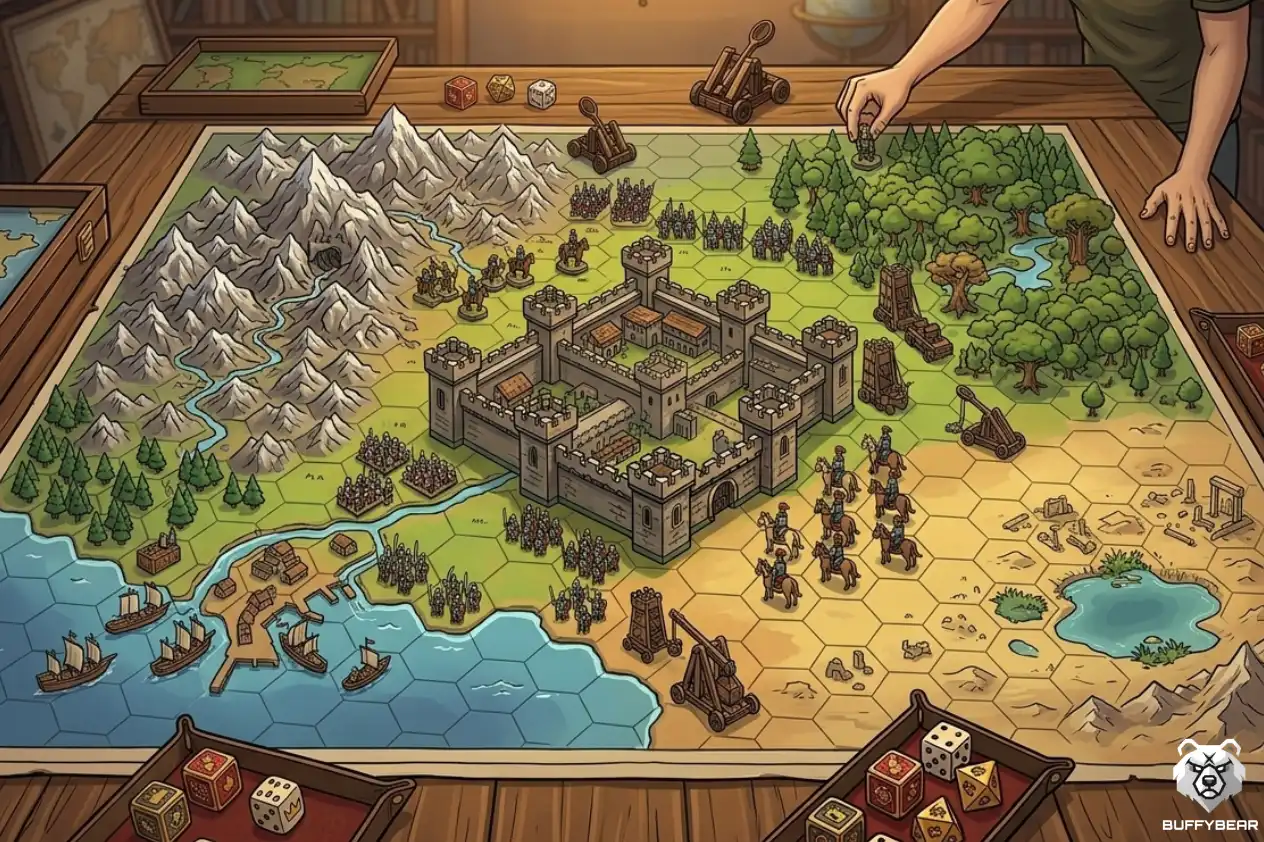 Brickania: Krieg um die Krone - ein LEGO Tabletop Strategiespiel als Brettspiel mit der Community