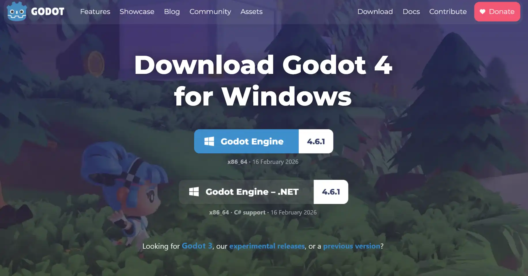 Godot Game Engine for Windows