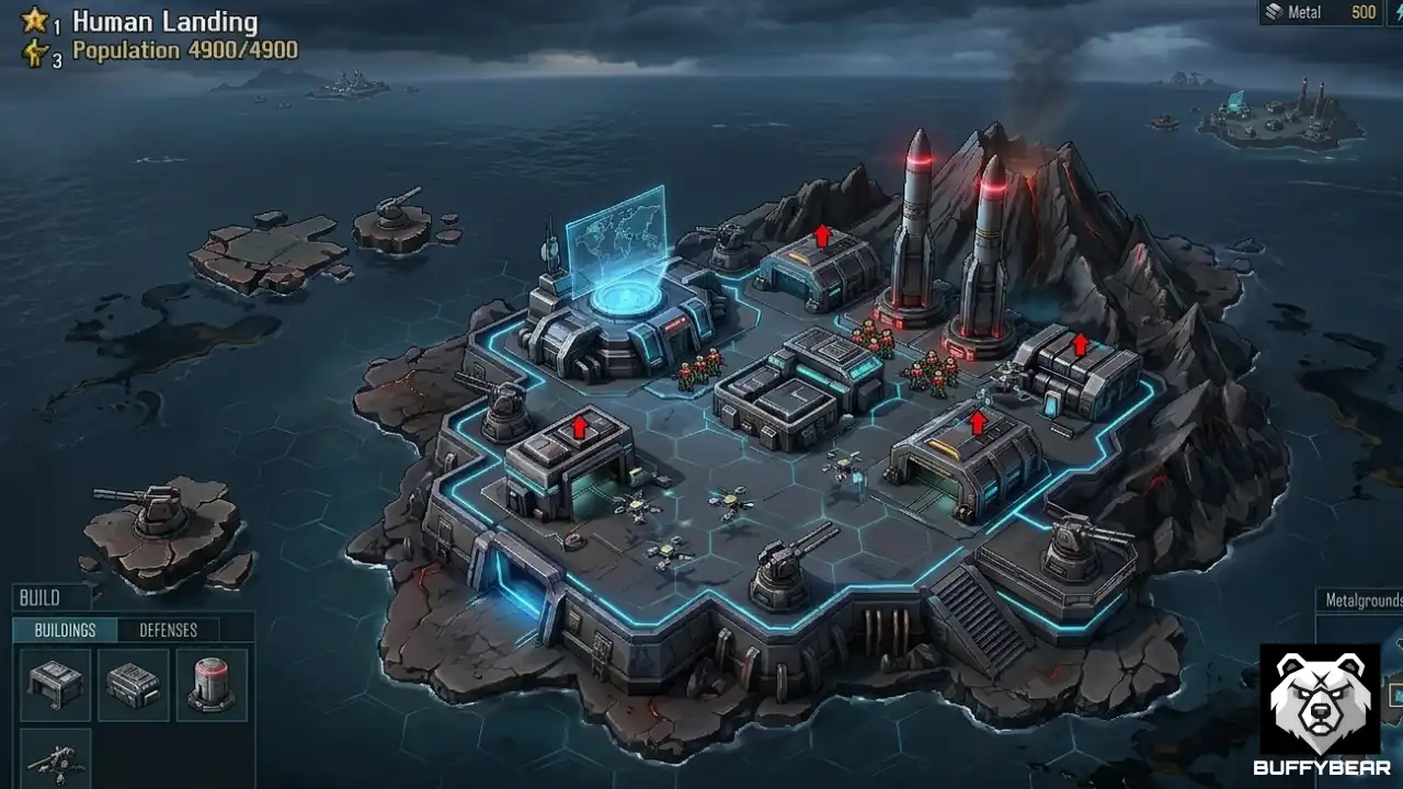 Metal Grounds: Shattered Isles - Konzeptbild