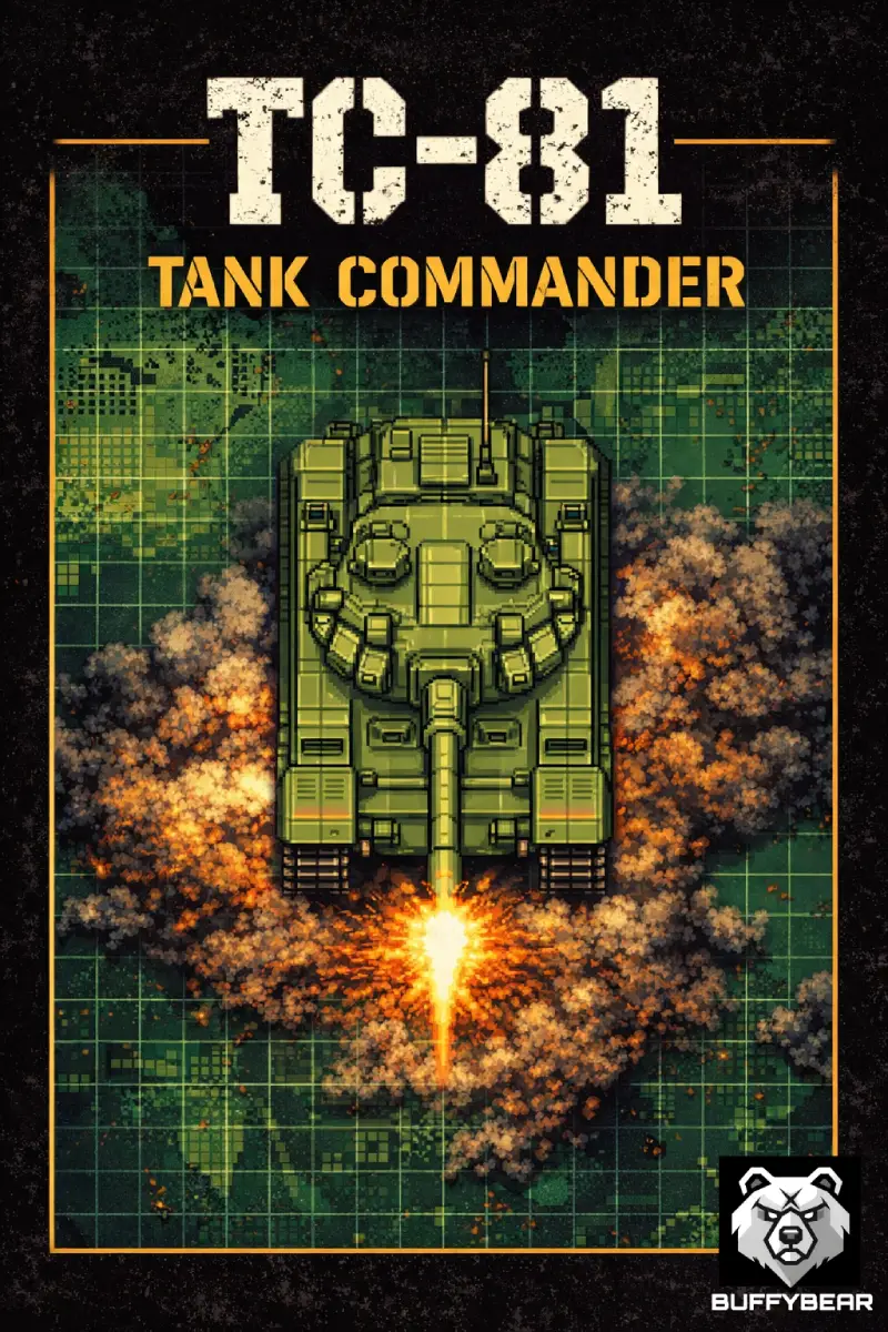 TC-81 Tank Commander Poster Konzept TC-81 - The Tank Commander Simulator